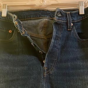 Levi’s 501 Straight Crop jeans